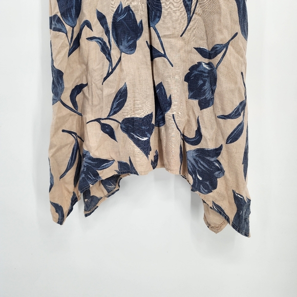 Bella Amore Italian Linen Lagenlook Tulip Dress - Picture 6 of 9